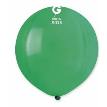 5 balões latex 19” verde