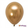 50 balões latex Balloonia 12" 30cm  dourado brilhante