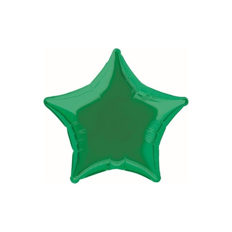 Balão Foil 18” estrela verde