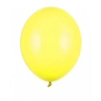 10 balões latex balloonia 5” amarelo limão