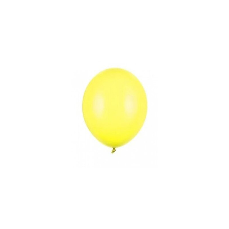10 balões latex balloonia 5” amarelo limão