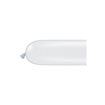 10 balões de latex balloonia de modelar branco