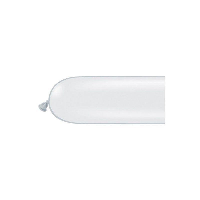 10 balões de latex balloonia de modelar branco