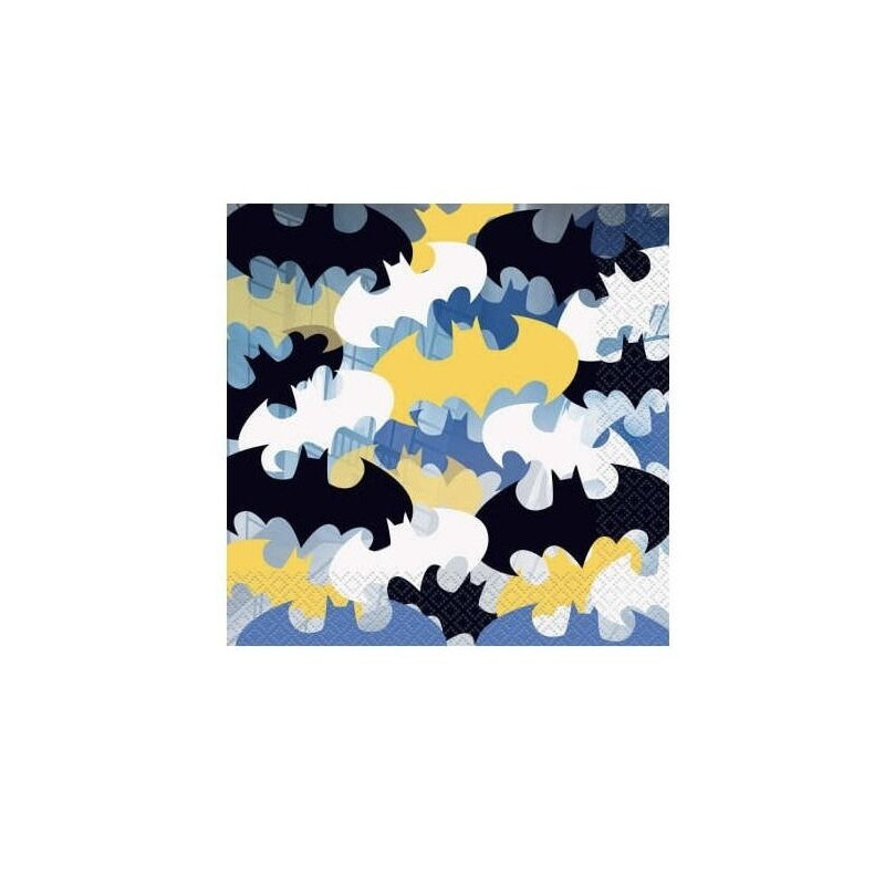 16 guardanapos 33x33cm Batman