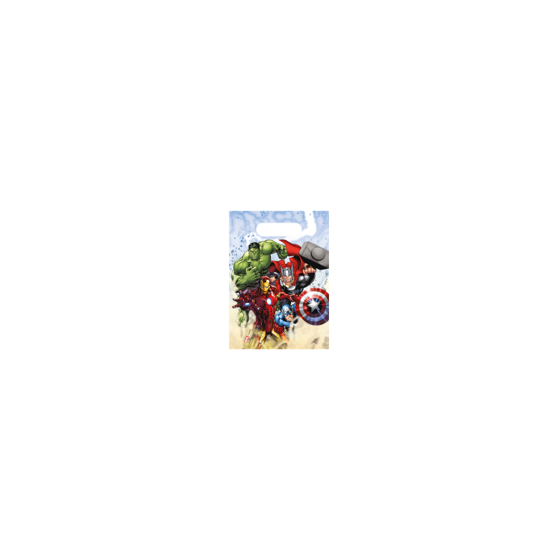 6 saquinhos oferta Avengers Infinity Stones