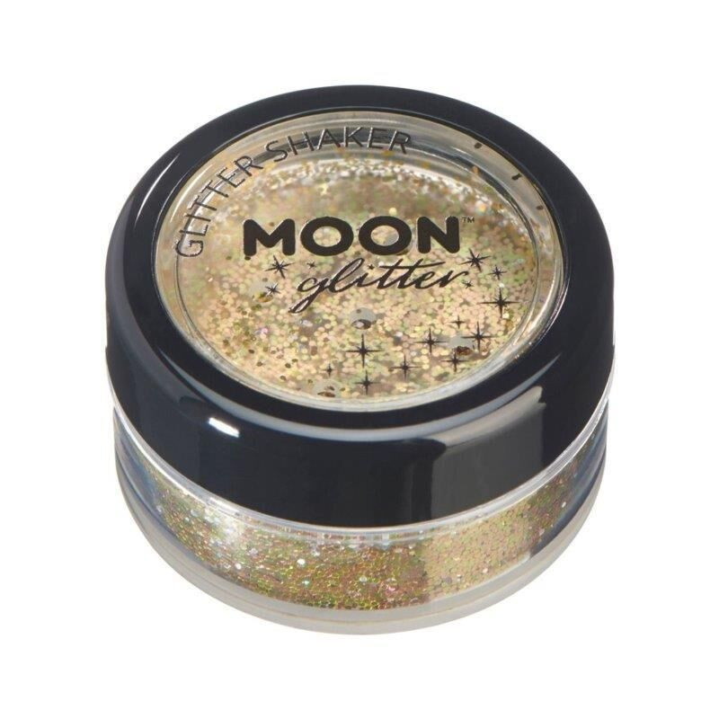 Boião Glitter em pó Holografico ouro