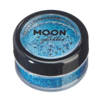 Boião Glitter em pó Holografico azul