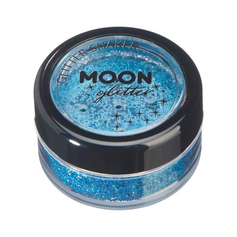 Boião Glitter em pó Holografico azul
