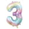 Balão foil matizado 105cm 42" Nº 3