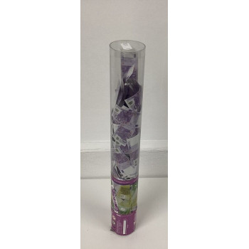 Tubo de Confettis notas 40cm