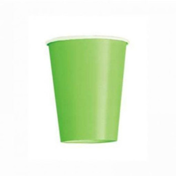 14 copos 267ml EU verde lima