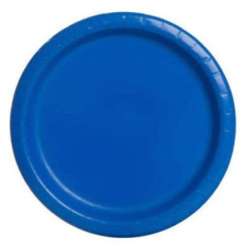 20 pratos 18 cm EU azul médio