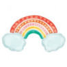 Balão Foil supershape arco iris P 35