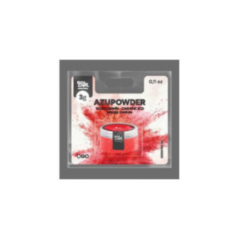 Corante em pó vermelho Carmin 3gr