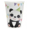10 copos 27cl Panda