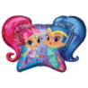 Balão Foil supershape 78x55cm Shimmer & Shine