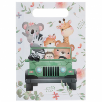 10 sacos de oferta explorador animais