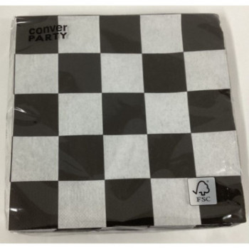 Guardanapos corridas 33x33cm (20 peças)