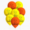 8 balões latex Dragonball 27 cm