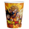 8 copos de papel 250 ml Dragonball
