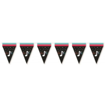 Bandeira triangular Dance Party 3m
