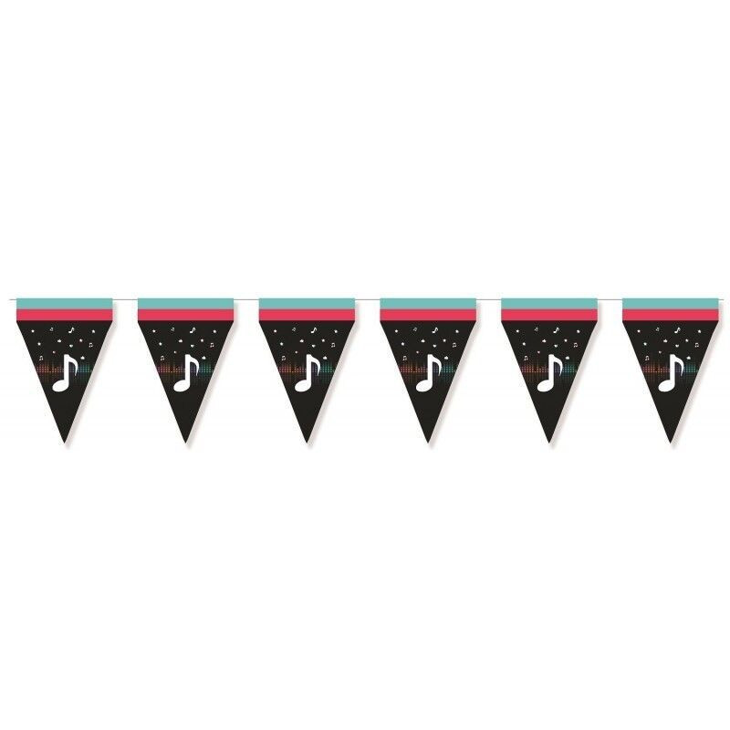 Bandeira triangular Dance Party 3m