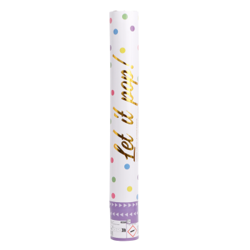 Dispara confettis 40 cm multicor