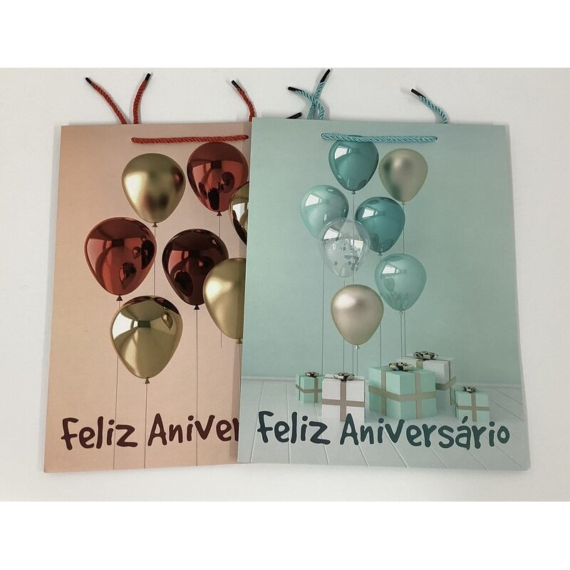 Saco para presente 42x32x11,5cm