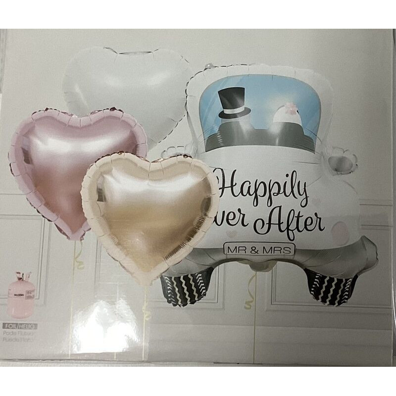 Kit de balões casamento 63cm - 4 pcas