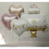 Kit de 4 balões 84.5 cm casamento