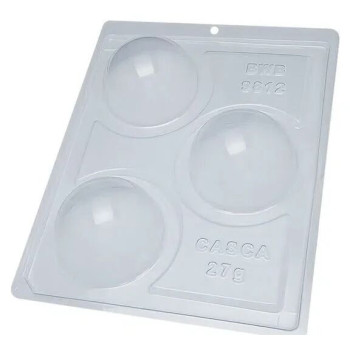 Forma d3 chocolate especial 3 partes esfera 7cm