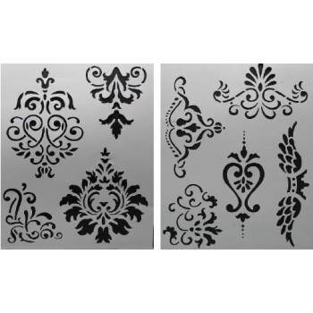 Pack 2 stencil