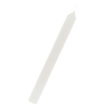Vela de batismo redonda 30x3cm