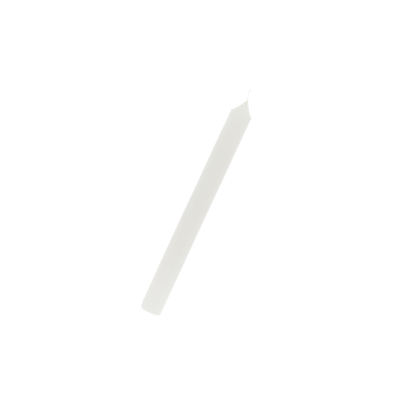 Vela de batismo redonda 30x3cm