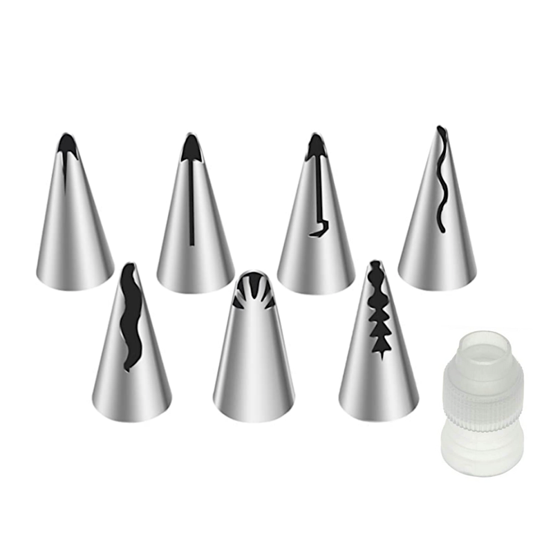 Set de 6 boquilhas com adaptador