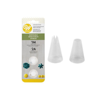Wilton - Conj. 2 boquilhas (1M e 2A)