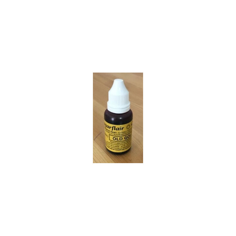 Corante líquido sugarflair old gold 14 ml