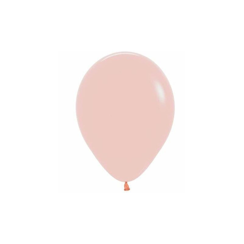 10 balões latex 5" Sempertex Pastel Matte Melon