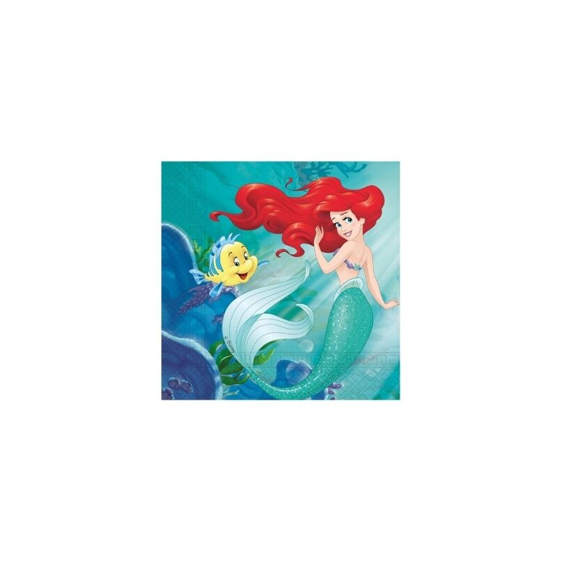 20 guardanapos 33x33cm Ariel