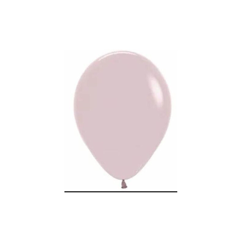 10 balões latex 5” sempertex pastel dusk rosa