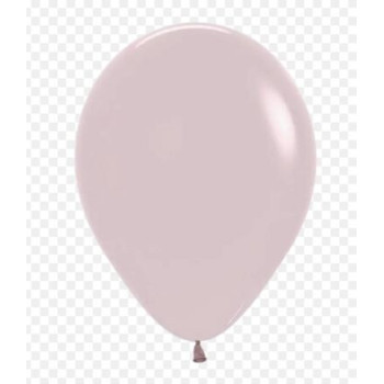 5 balões latex 12” sempertex pastel dusk rosa