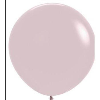 Balão latex 24” sempertex pastel dusk rosa 110