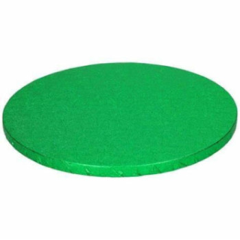 Base redonda verde 35 x 1,2cm
