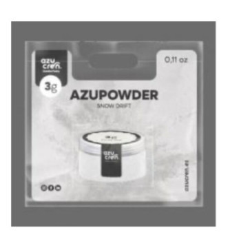 Corante em pó azupowder snow difteria 3g