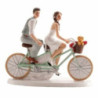 Noivos bicicleta 15x18cm