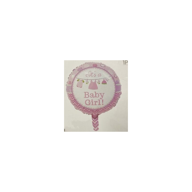Balão foil 45cm - 18" Baby Girl