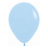 10 balões latex sempertex 5” pastel mate azul 640