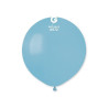 5 balões de latex Gemar 19” baby blue