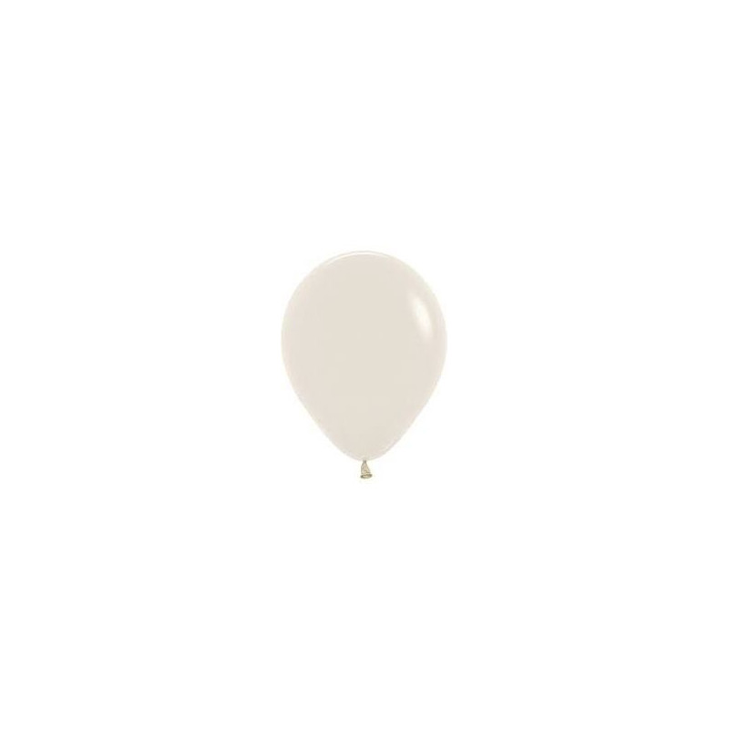 50 balões latex sempertex 12” pastel dusk crema 107