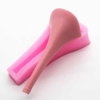 Molde silicone salto sapato
